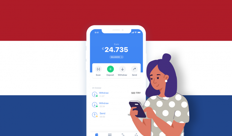 How to receive money in Netherlands