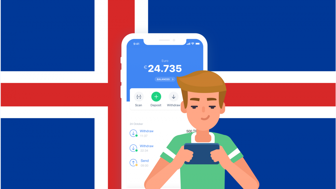 How to send money to Iceland