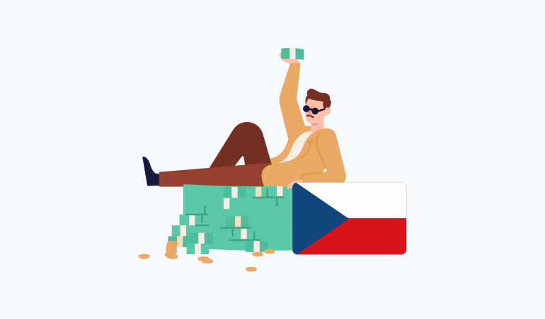 How to receive money in Czech Republic