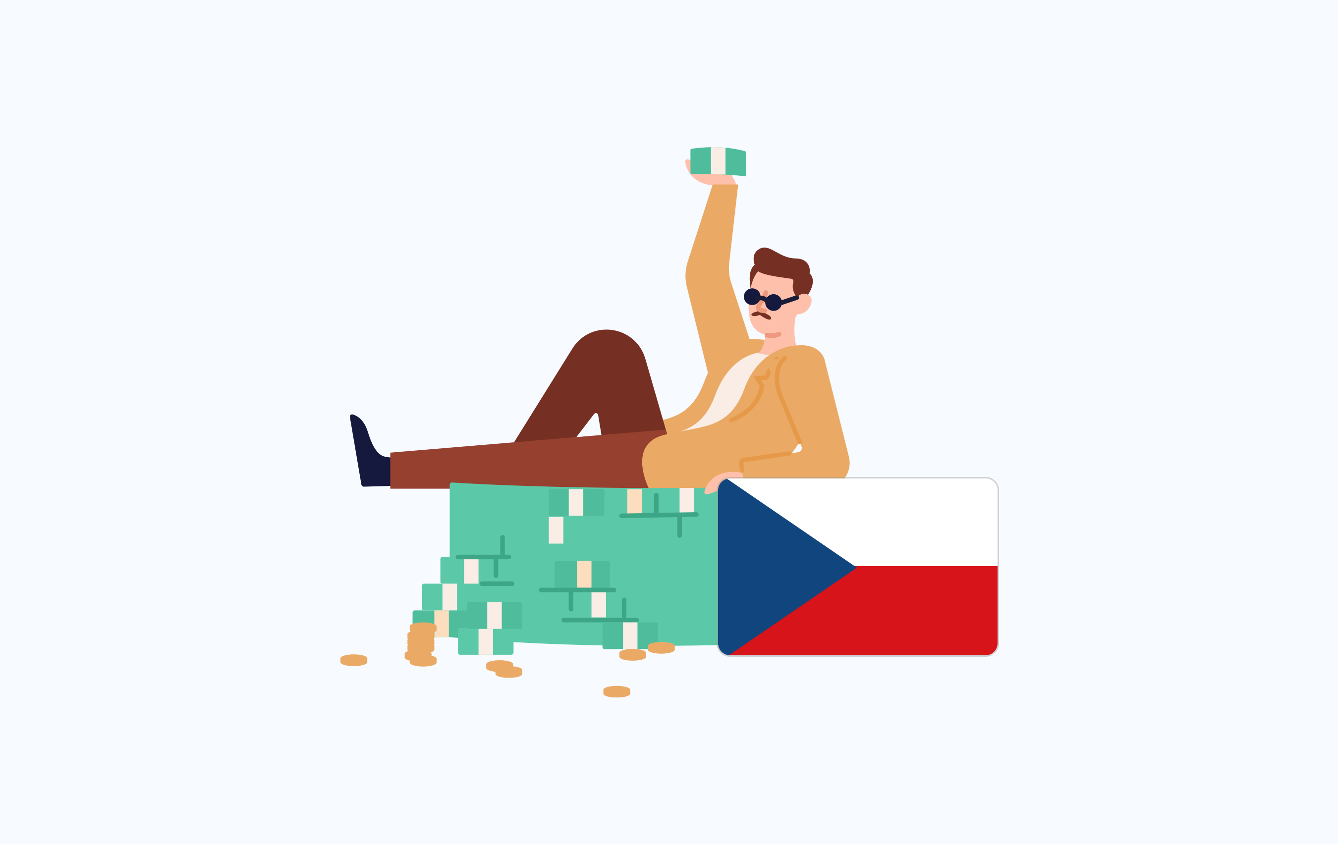 How to receive money in Czech Republic