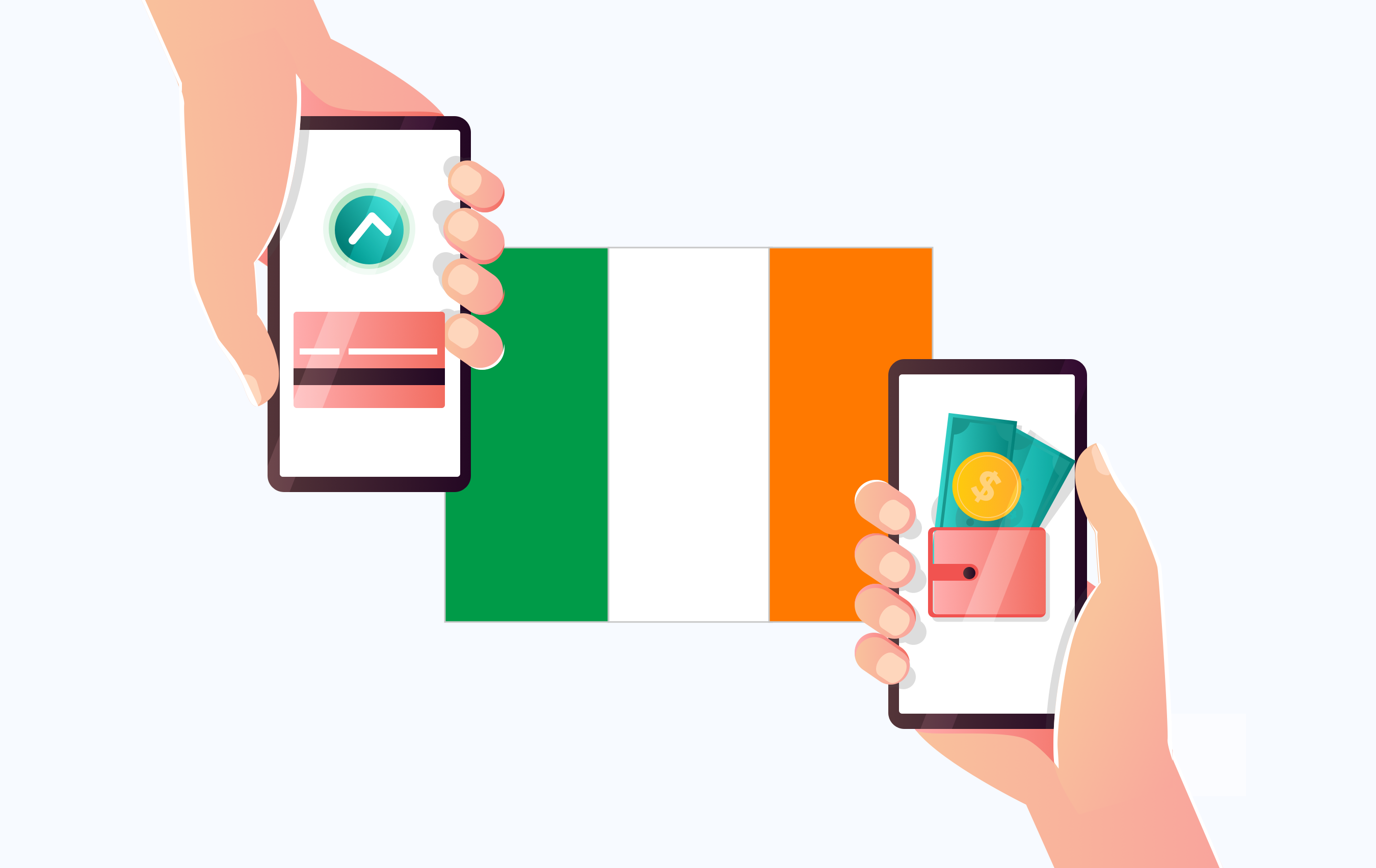 How to receive money in Ireland