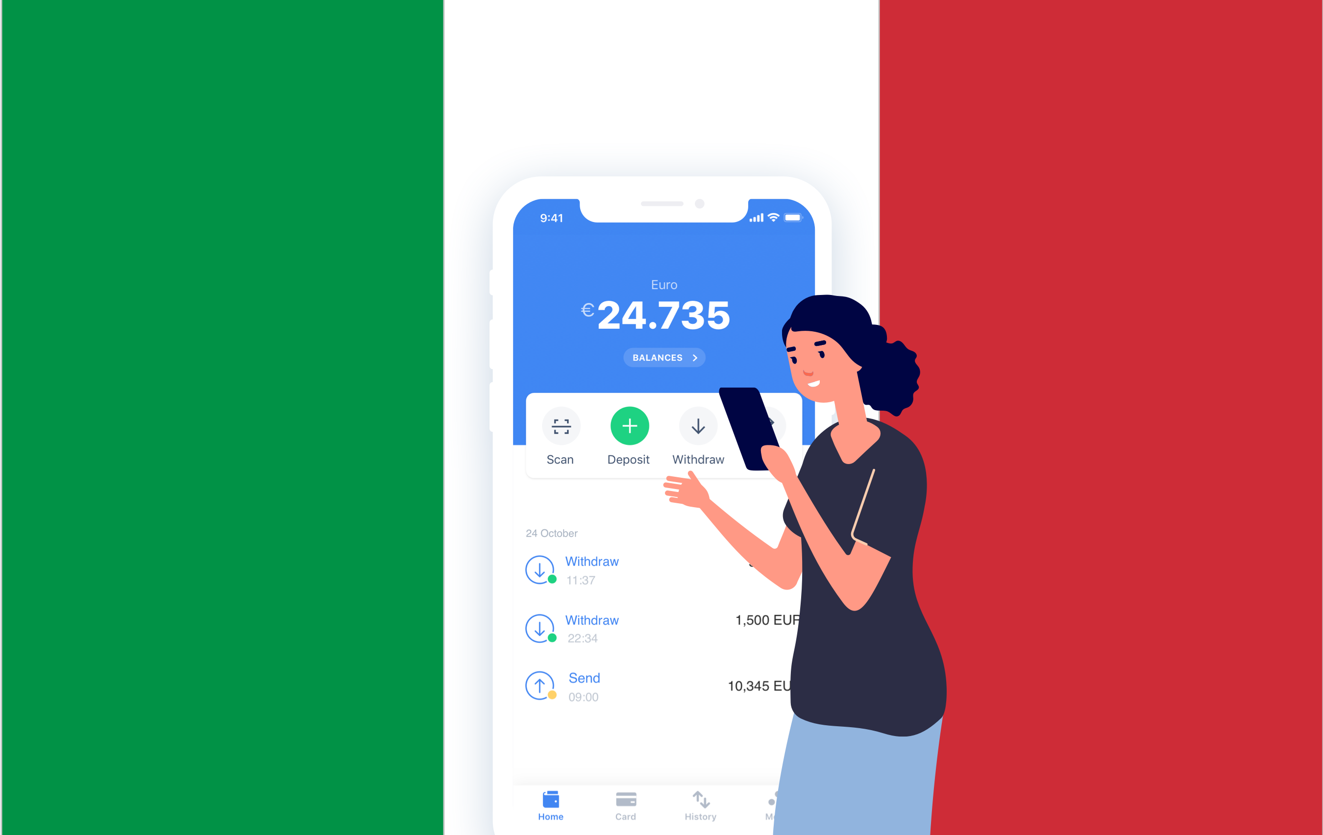 How to Send Money to Italy