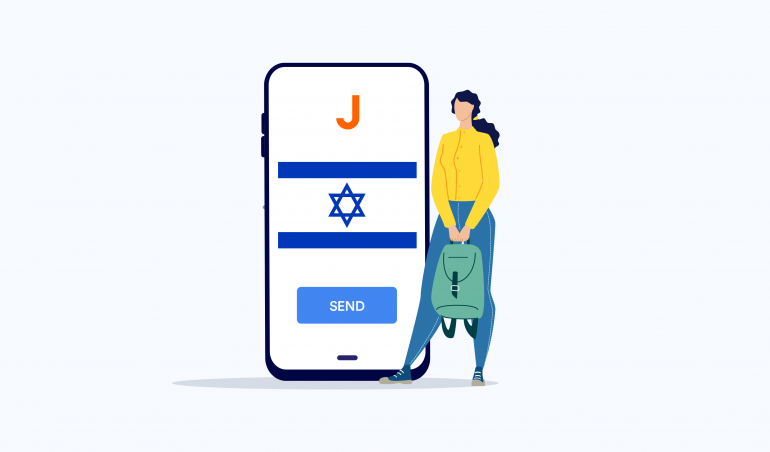 Send money to Israel