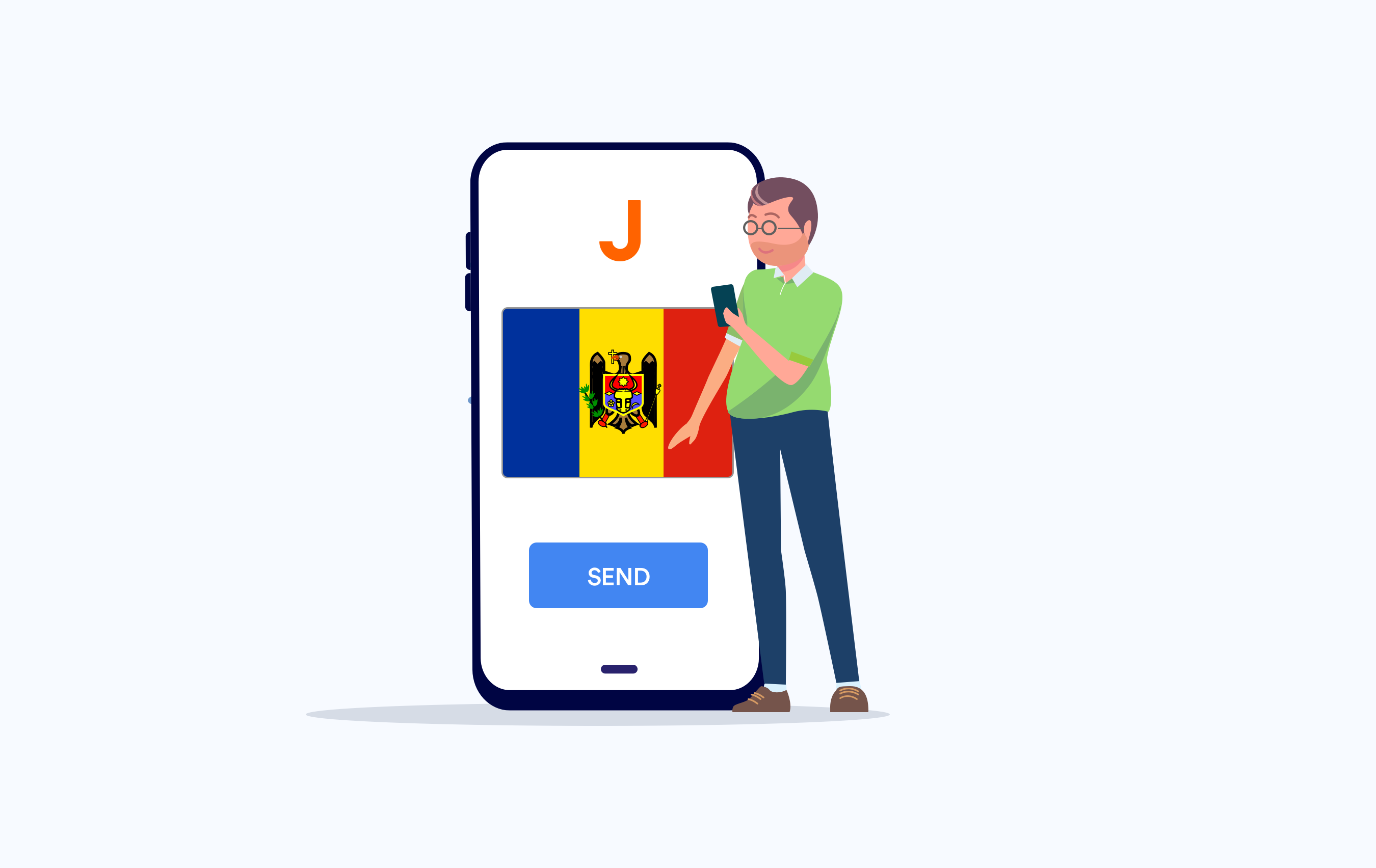 How to send money to Moldova