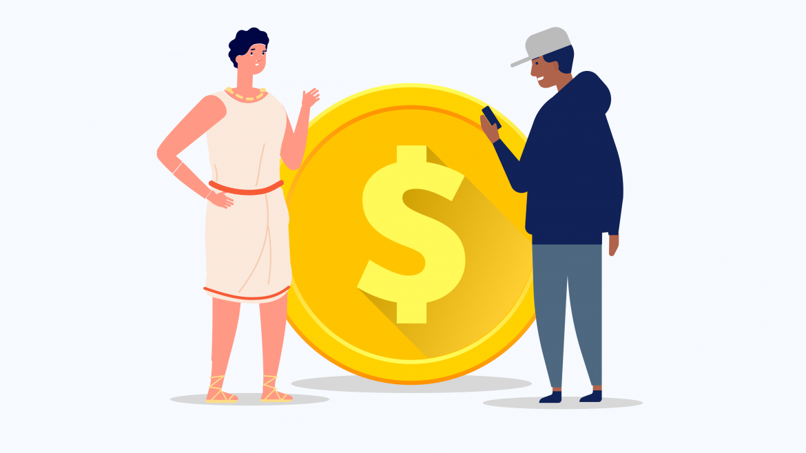 The history of the dollar
