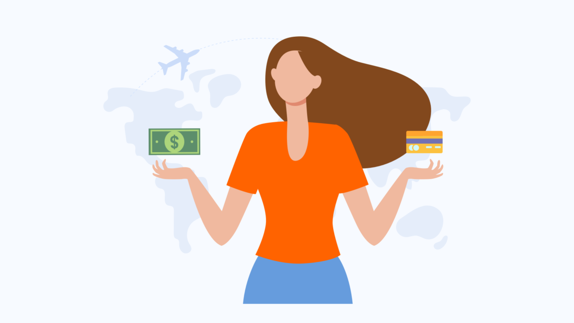 travel card or cash when travelling