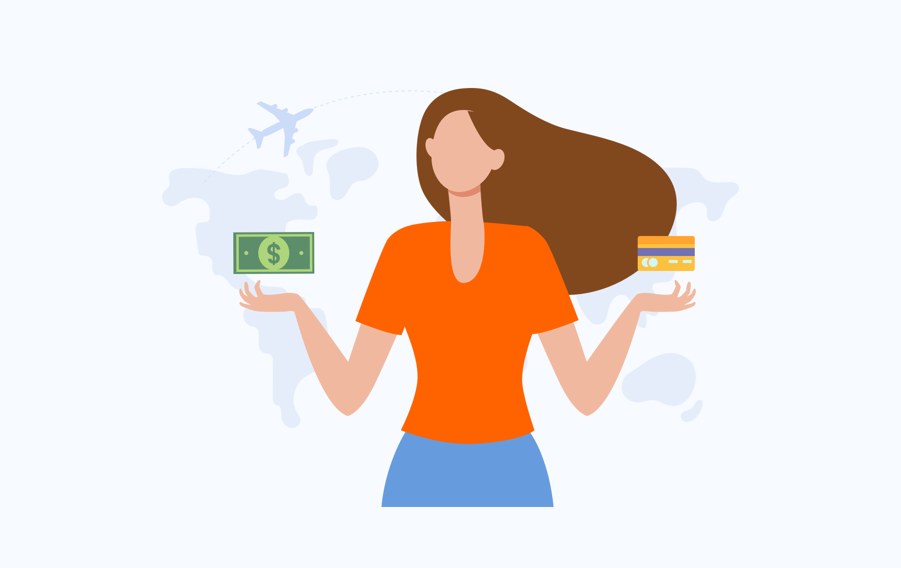 travel card or cash when travelling