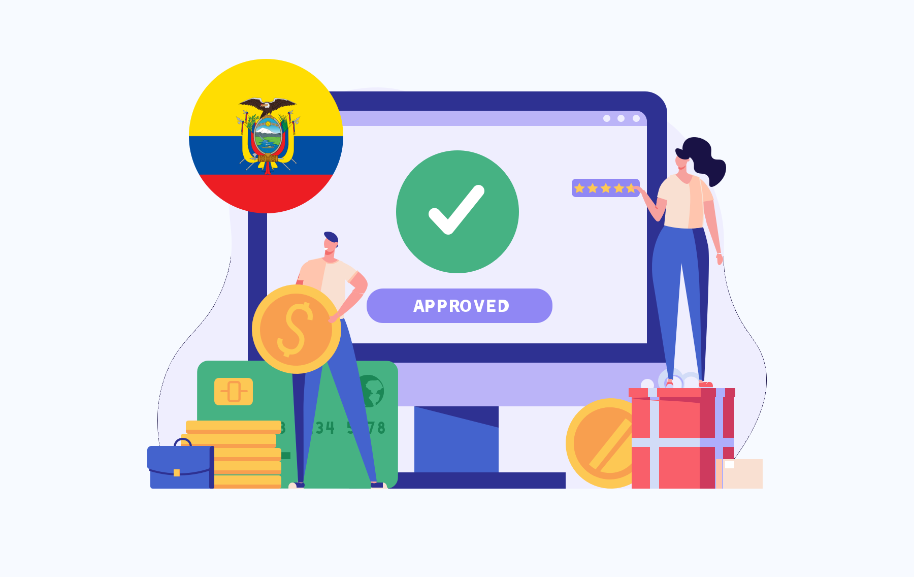 accept payments in ecuador