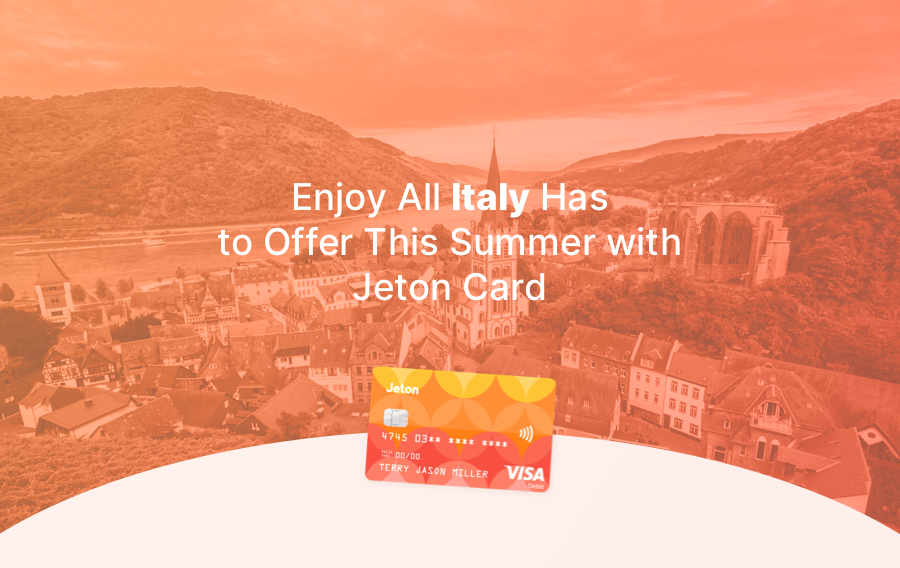 jeton card Italy