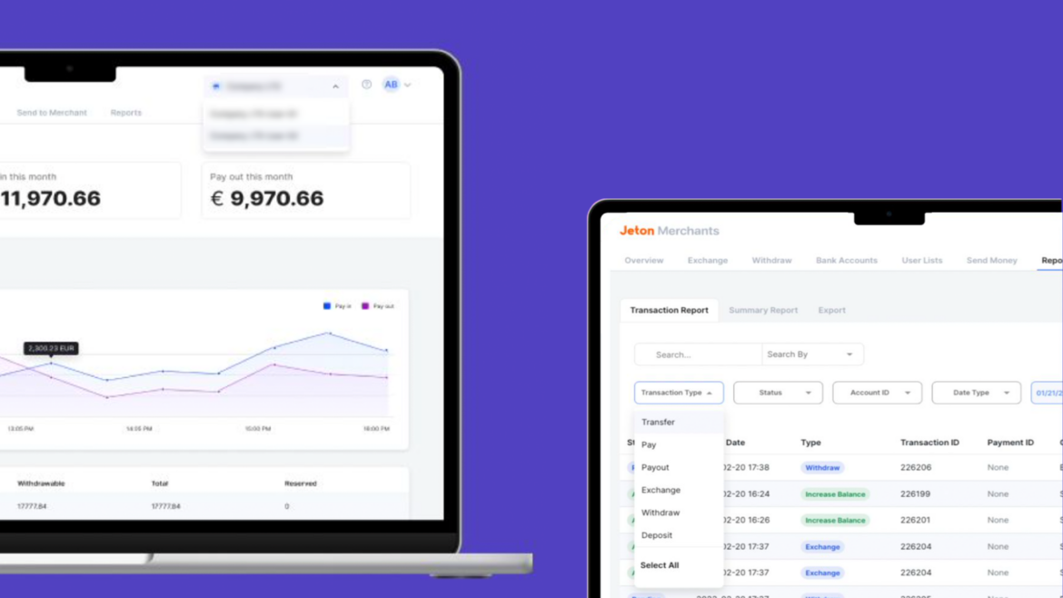 merchant dashboard