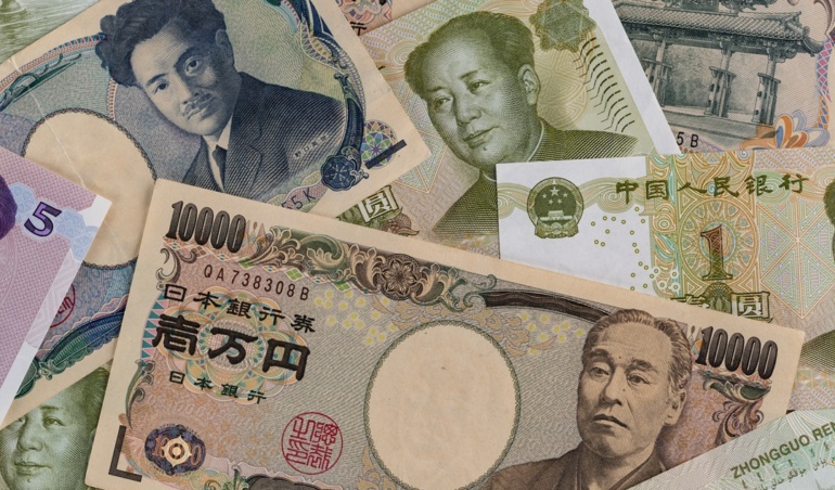yen and yuan