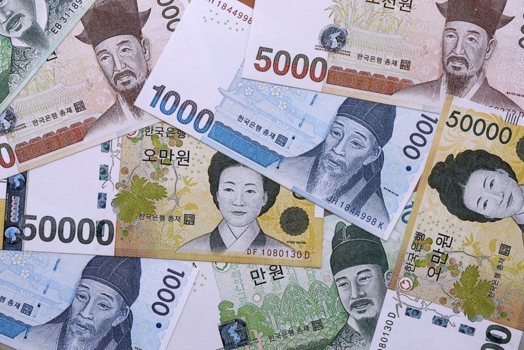 jpy cny and krw